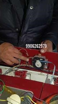 washing machine timer change..#viralvideo