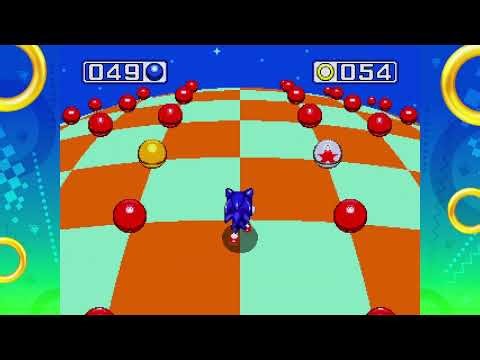 Sonic Origins Blue Spheres - level 198 ft. GamePlay & LongPlay 