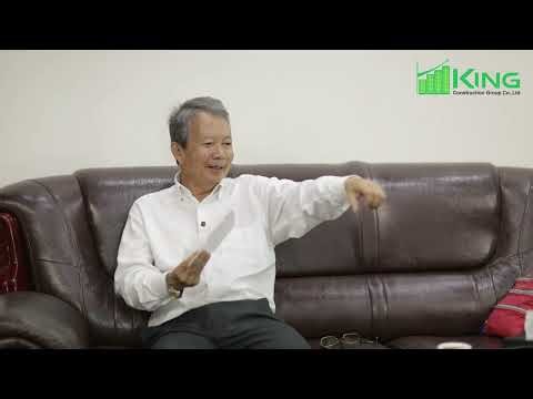 Sayar U Tin Maung Htwe briefing on MNBC 2025 Myanmar and earthquake, presented by King Construction