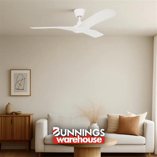 Beat the heat with our wide range of ceiling fans. Find the perfect solution to suit any space. | Bunnings Warehouse Australia