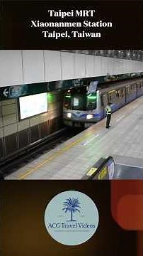 Taipei MRT - Xiaonanmen Station - Taipei, Taiwan