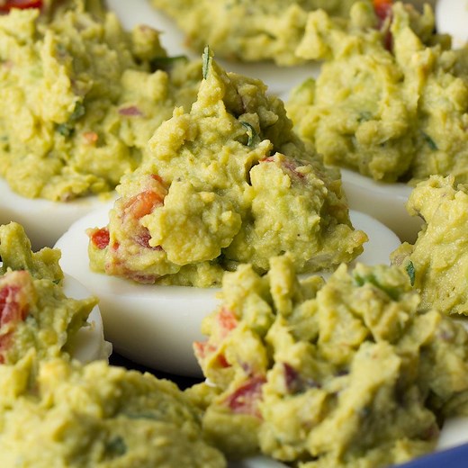 Guacamole Deviled Eggs EAT THIS TONIGHT: http://bzfd.it/2agMlOE | Tasty