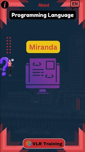 About Miranda programming Language