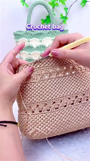 Crochet bag tips #youtubeshorts #crochetbag #crochettips
