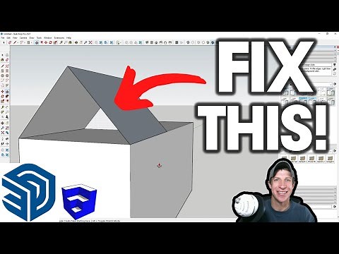 Fixing HOLLOW Push Pulled Faces in SketchUp!