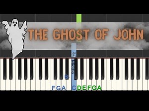 Easy Piano Tutorial: The Ghost of John with Free Sheet Music - Videos For Kids