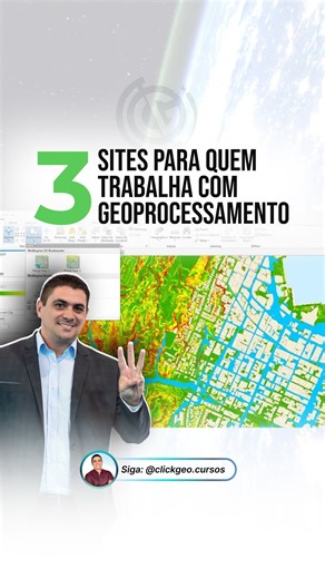 2K views · 3 comments | ⚠️ Há diversos sites que facilitam o dia a dia de quem trabalha com Geoprocessamento, Produção de Mapas e Sensoriamento Remoto. . ✅ Neste vídeo indico sites onde fazer download de simbologias para mapas, onde baixar imagens de Drones com alta resolução espacial e um site que ajuda a escolher as cores para seus mapas. .  Quais outros sites você considera úteis para quem trabalha com softwares como QGIS e ArcGIS? | Anderson Medeiros - ClickGeo | Facebook