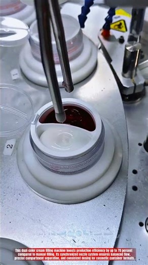 Innovative Dual Color Cream Filling Machine: Best Precision Flow Control