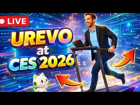 UREVO at CES 2026: AI-Powered Work & Wellness Stations