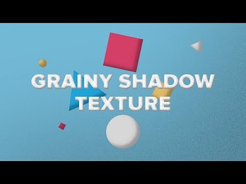 After Effects: Grainy Shadow Texture Tutorial