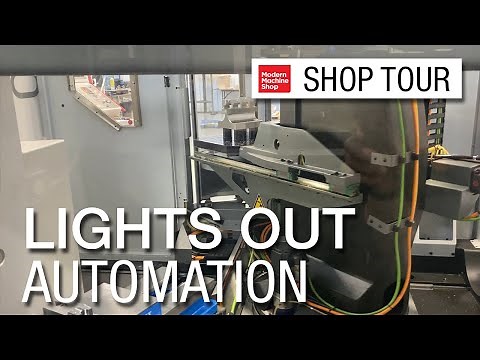Lights Out Machining With An Automated 5-Axis Cell | Machine Shop Tour