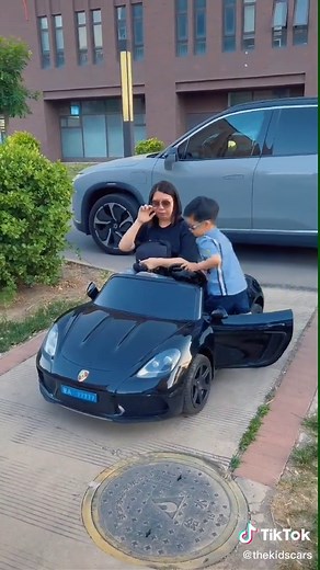 Electric Ride-On Cars for Kids on TikTok