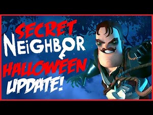 Secret Neighbor Halloween Update Gameplay! | New Class