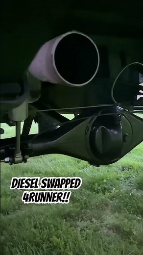 Diesel Swapped Toyota 4Runner TDI #tdiswap #dieseltoyota #4runner #toyotaoffroad #turbo #automobile