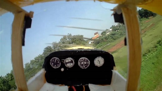 Piper Cub Cockpit Cam – Second Flight Test Footage