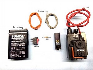 Flyback driver with IRFZ44 Mosfet || experiment chandan