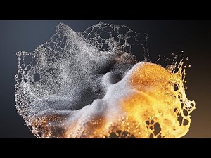 Particle Splash Intro