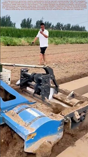 Farming Innovation: How Machines Create Perfect Planting Mounds