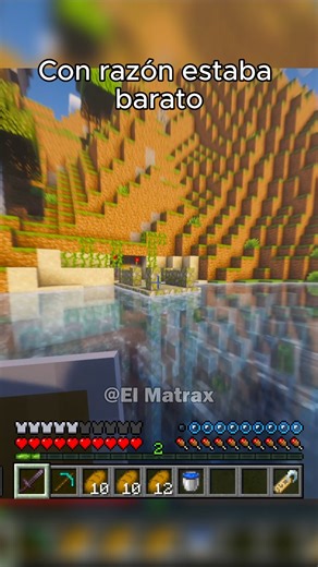 con razon estaba barato #minecraft #minecraftmemes | Marcos Sanchez