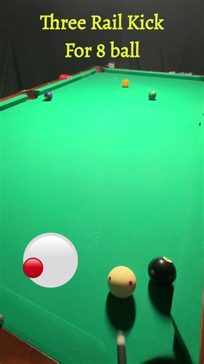 Mastering the 3 Rail Kick Shot in 8 Ball Pool