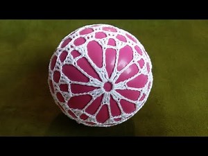 Jak wykonać bombkę 3D - Wzór 9 - Szydełko