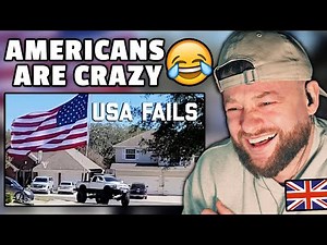 British Guy Reacts to INSANE American Fails!