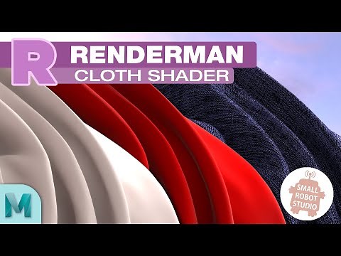 Renderman 23 Cloth Shader Tutorial