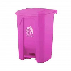 80L Pink Recycling Pedal Bin – Waste Trash Dustbin for Kitchen Home Office  | eBay UK