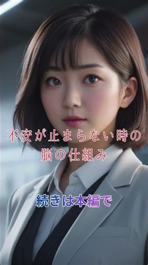 不安が止まらない時の脳の仕組み ｜ The Brain Mechanism Behind Constant Anxiety