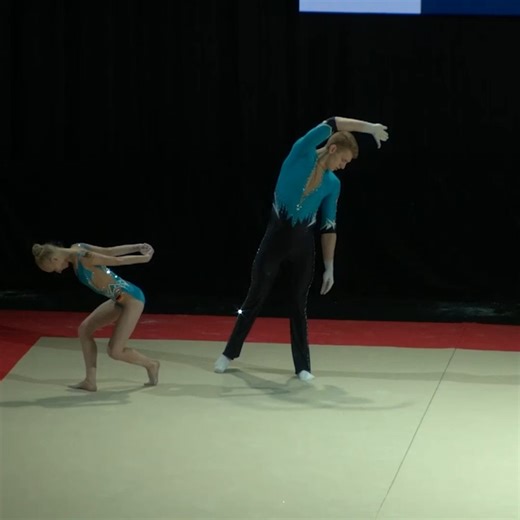 363K views · 21K reactions | Beauty in every step and a feat of strength that needs to be seen to be believed 勞 Pia Schuetze & Daniel Blintsov put their everything into this silver medal performance in 2021! #Acrobatic | #Gymnastics | European Gymnastics | Facebook