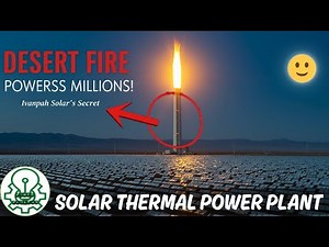 Ivanpah Solar: Inside America's MASSIVE Solar Thermal Power Plant (24/7 Sun Power!)