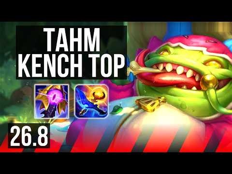 TAHM KENCH vs OLAF (TOP) | KR Master | 26.8