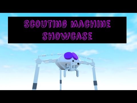 Scouting machine showcase | Plane crazy
