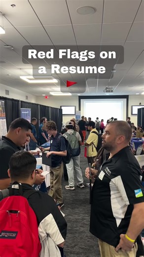 We stopped by the Fresno State Campus Job Fair and asked professionals: “What’s one red flag on a resume?” 🚩 #FresnoState #College #fyp #resume #job