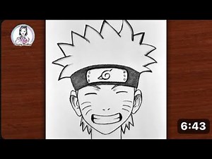 How to draw Naruto step by step | How to draw anime characters | Easy Pencil drawing for beginners