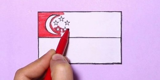Singapore Flag Art And Craft Ideas For National Day 2021 | theAsianparent Singapore