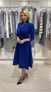 9.8K views · 198 reactions | We are all so in love with this royal blue Kate Cooper dress at La Creme Boutique this week! As seen on Jilly in her wonderful video yesterday x Click to view tagged products, or view the dress directly on our website here: https://www.lacremeboutique.com/products/kate-cooper-royal-blue-wrap-dress | La Crème Boutique Gorey | Facebook