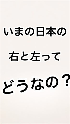 日本の左派と右派の考え方