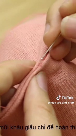 Cách Khâu Giấu Chỉ và Làm Đồ Handmade - Hướng Dẫn Chi Tiết