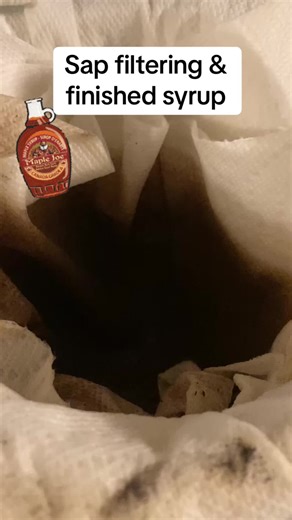 So excited! First finished syrup of the season. Lots of work but ooohhh soooo good! #maplesyrup #sugarshack #syrup #maplesyrupseason #delicious