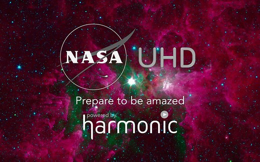 [4K HDR 60fps]NASA带你看宇宙、月亮和太阳，打开显示器的HDR，感受极致的黑，来自LG电视演示片