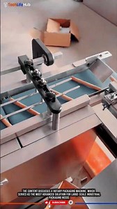 Innovation Rotary Packaging: High Speed, Multi-Stage Process, Precision Sealing #tech