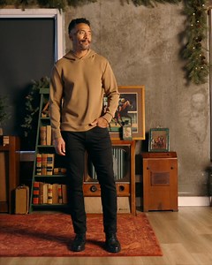 Stretchy, breathable, midweight construction. Crossover hoods, self-banded edges. Hoodies that work with your wardrobe, not against it. | 7 Diamonds