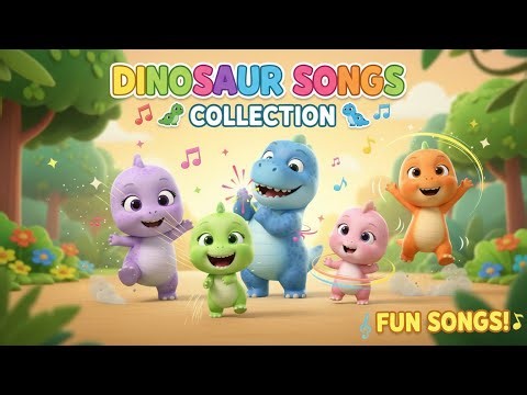Ultimate Dinosaur Songs Collection | Fun Dino Action Songs | Roaring Fun for Kids!