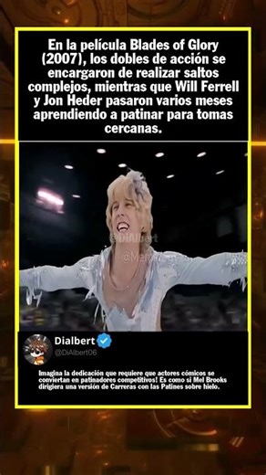 En la película Blades of Glory (2007), los dobles de acción se encargaron de rea...