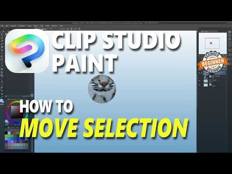 Clip Studio Paint How To Move Selection