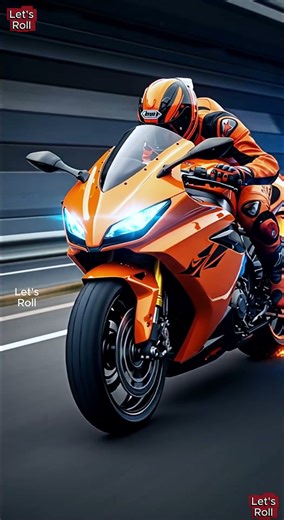 Charizard inspired Motorbike slicing through. #motorbike #racing #speed