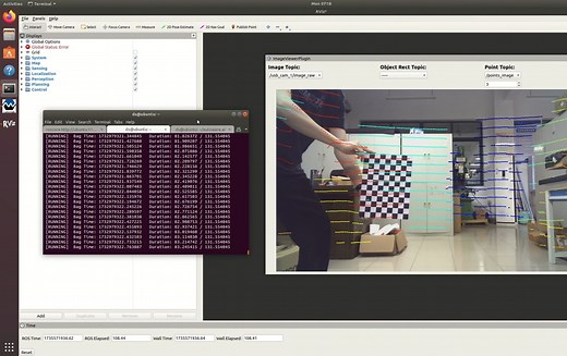 运用autoware的标定工具箱完成激光雷达和相机联合标定及数据融合