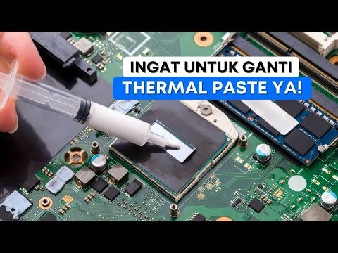 TUTORIAL HOW TO REPLACE THERMAL PASTE & CLEAN THE LENOVO THINKPAD LAPTOP FAN