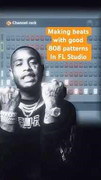 FL Studio Drum Bounce (Easy 808 Drum Pattern) pattens in FL Studio #flstudio #flstudiotips